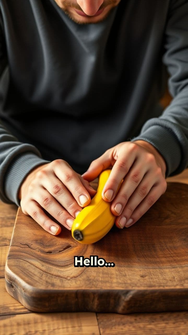 Banana ASMR: Quiet Focus