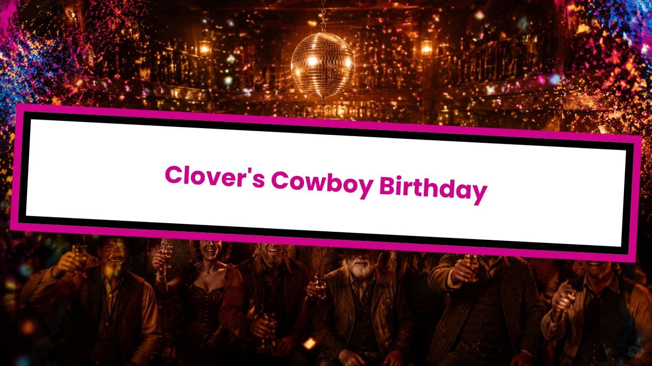 Clover's Cowboy Birthday (duplicated)