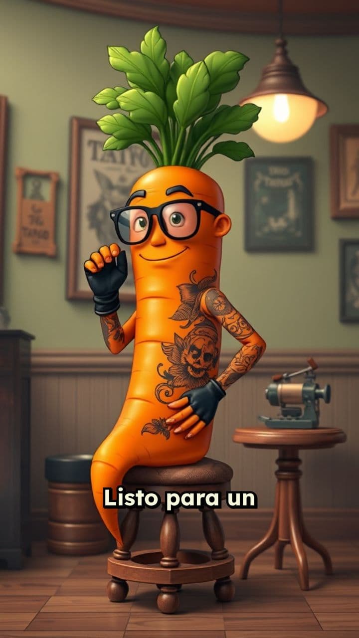 La Zanahoria Tatuadora y Limpiadora