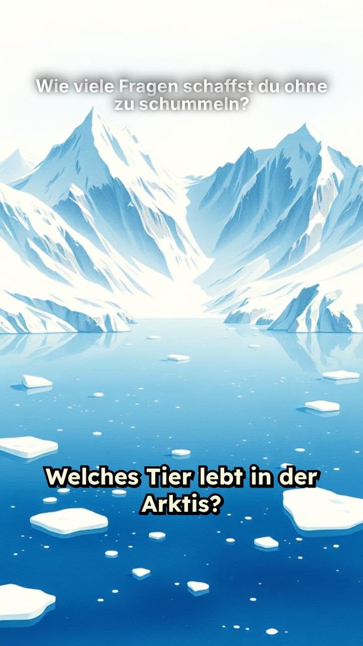 Wie viele Fragen schaffst du ohne zu schummeln?