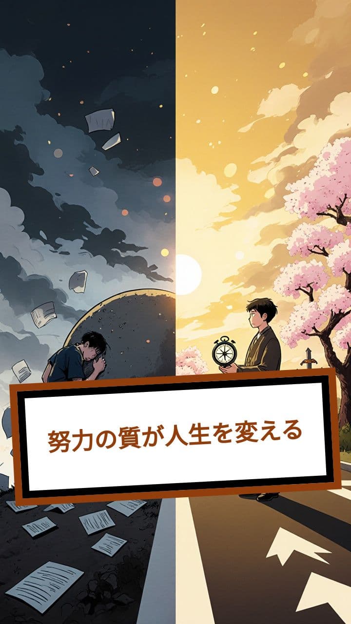努力の質が人生を変える