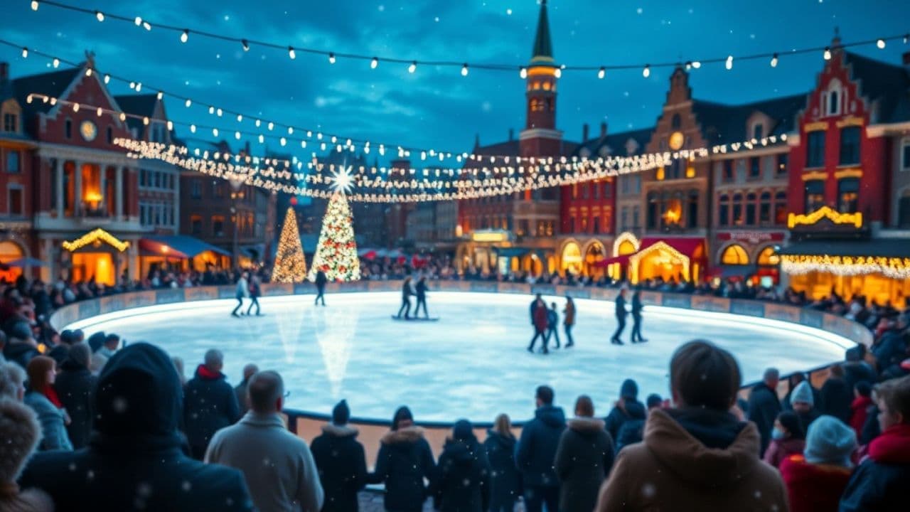 Patinoire de Noël à Gaillon