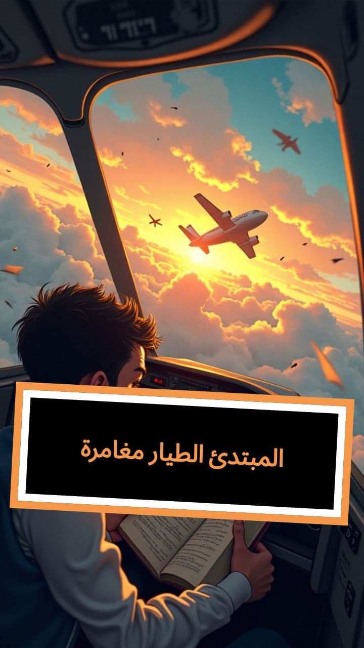 مغامرة الطيار المبتدئ