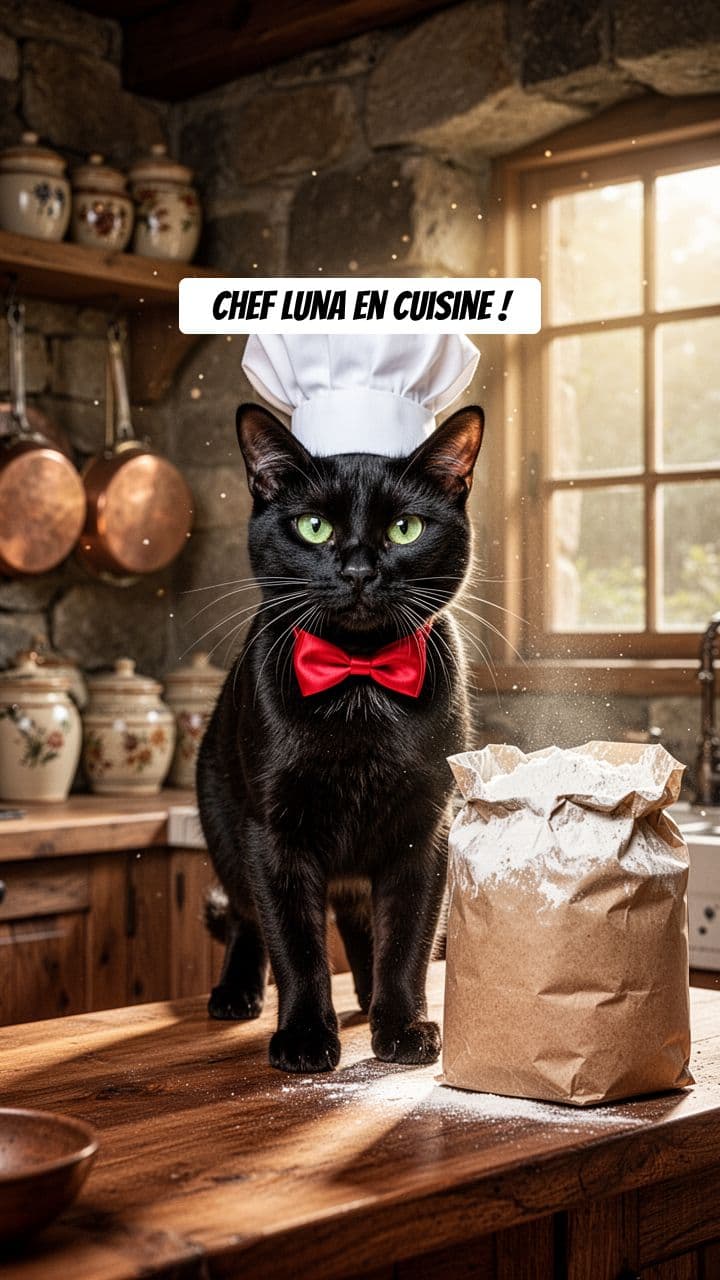 Le Chef Chat et son Chaton
