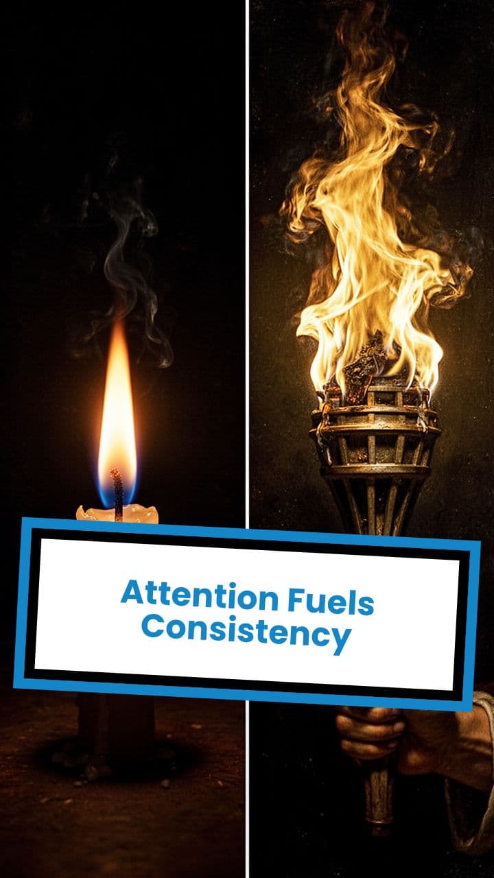 Attention Fuels Consistency
