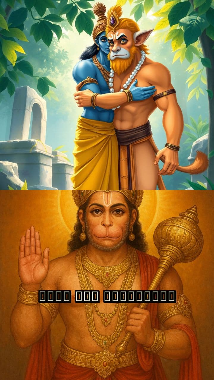 Blessed by Sita with Immortality