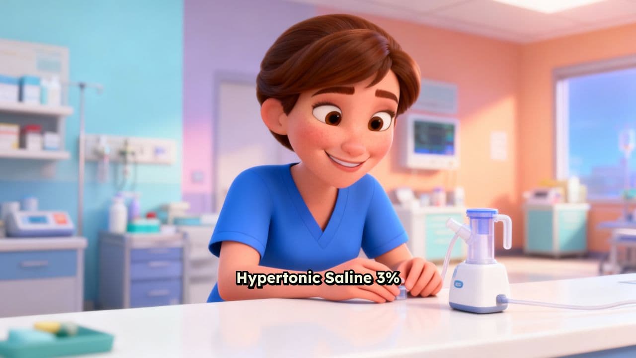 Hypertonic Saline 3% for Airway Care