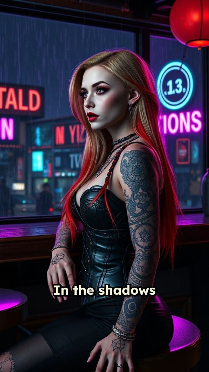 Neon Shadows in Sector Four