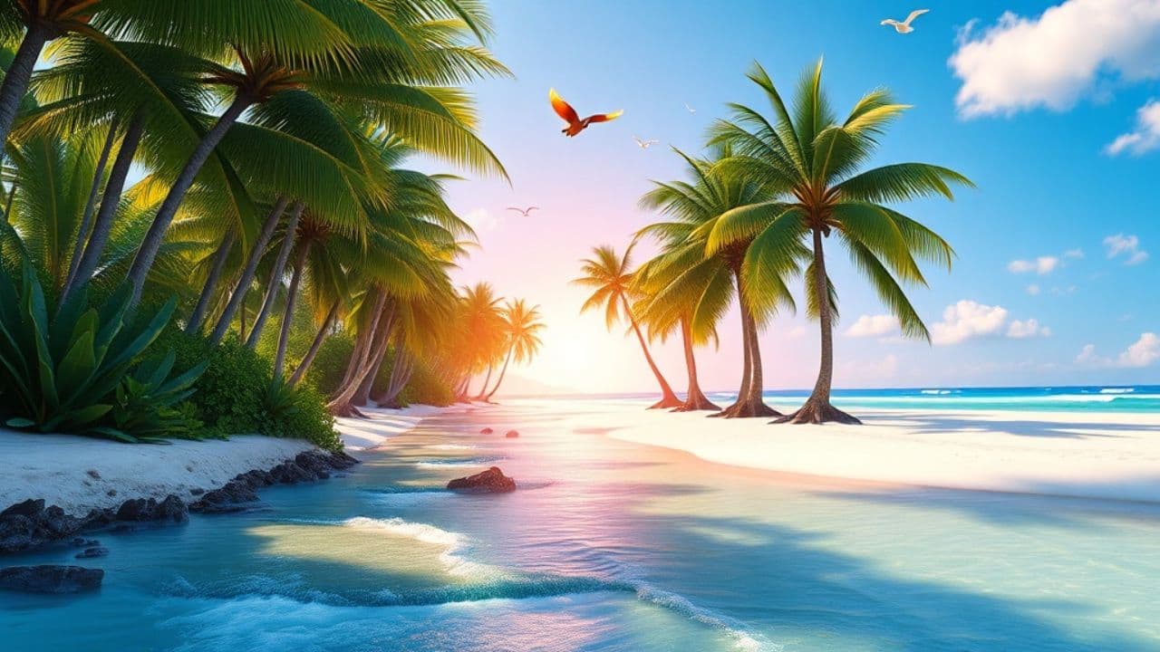 Hawaiian Ice Cream Girl