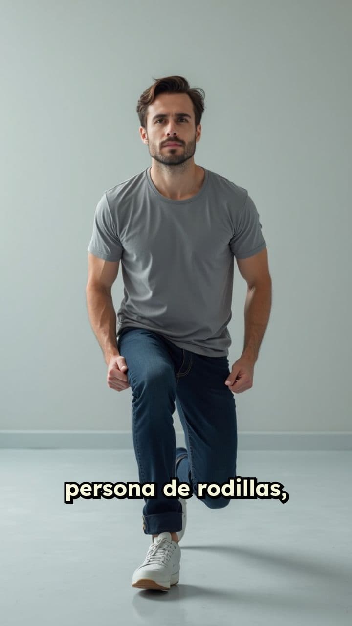 Levantándose de Rodillas