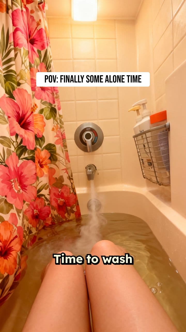 POV Bath Time Bliss