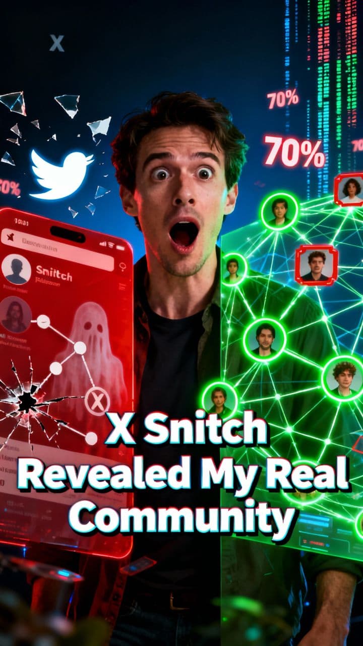 X Snitch Revealed My Real Community