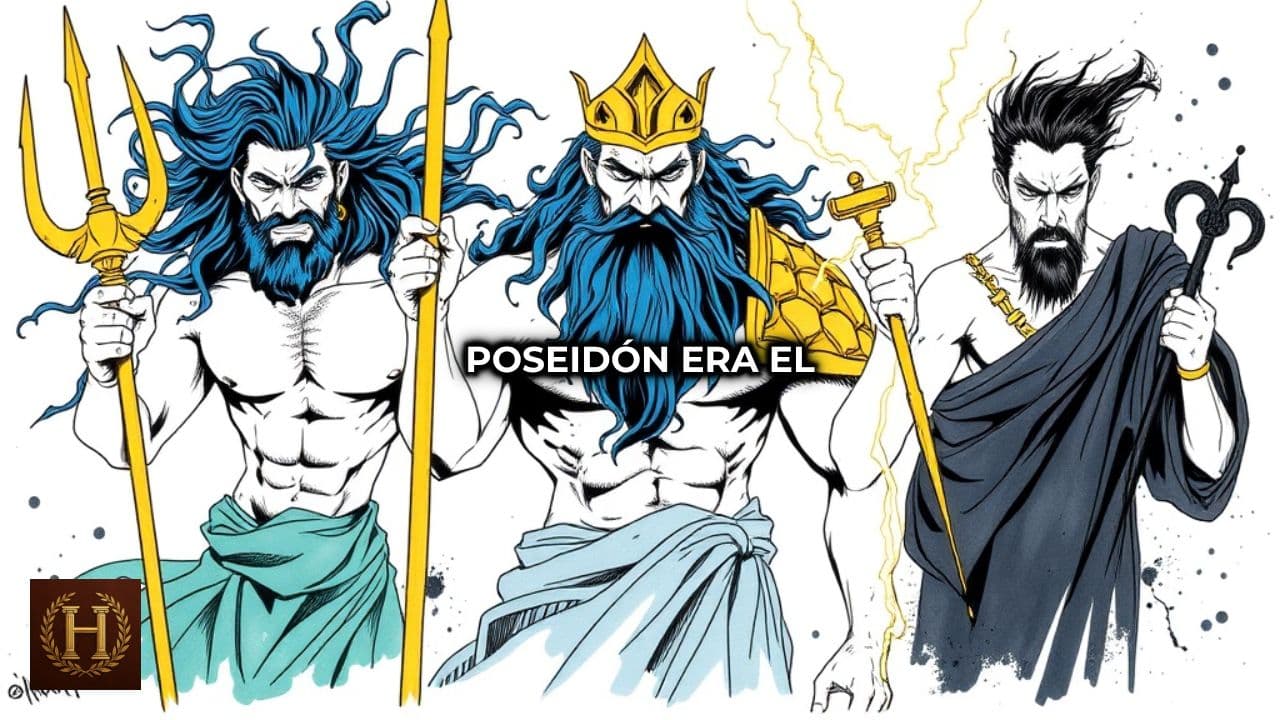Poseidón: Ira y Creación del Mar