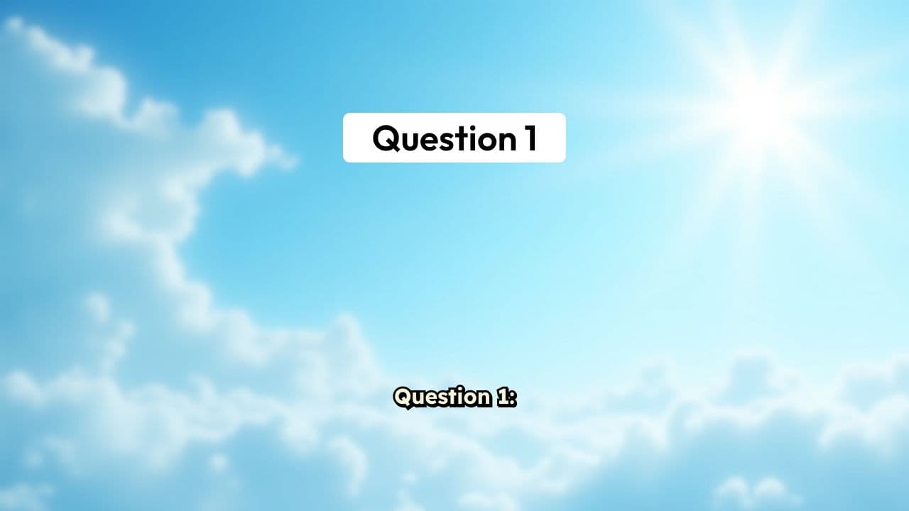 Quiz Slide: Inactive Gas