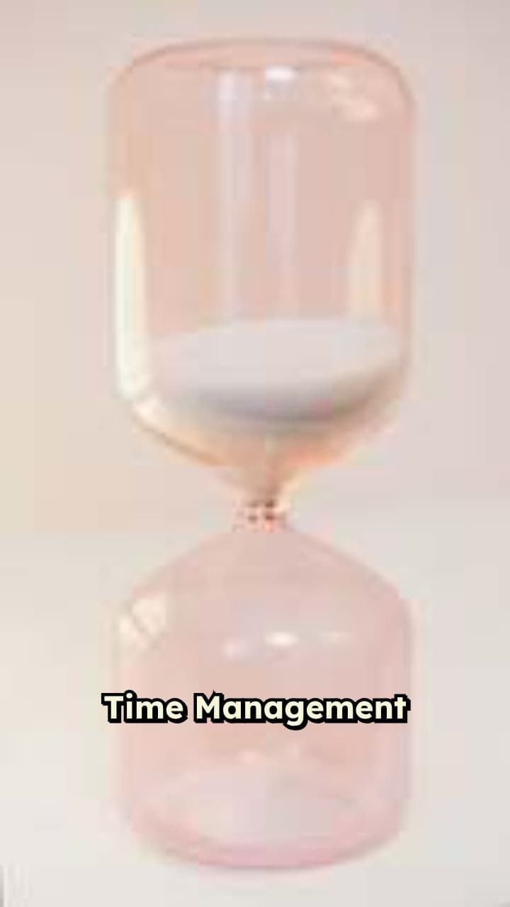 Exam Time Management Habit