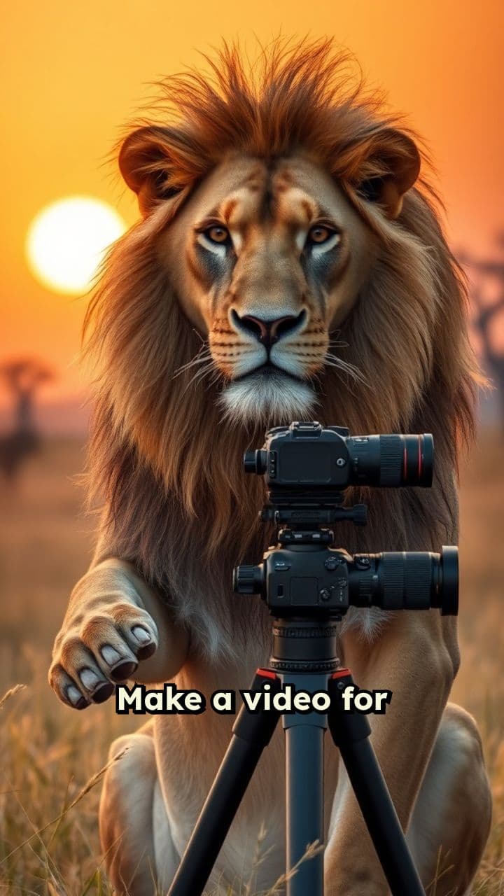 Lion Vlog in Africa