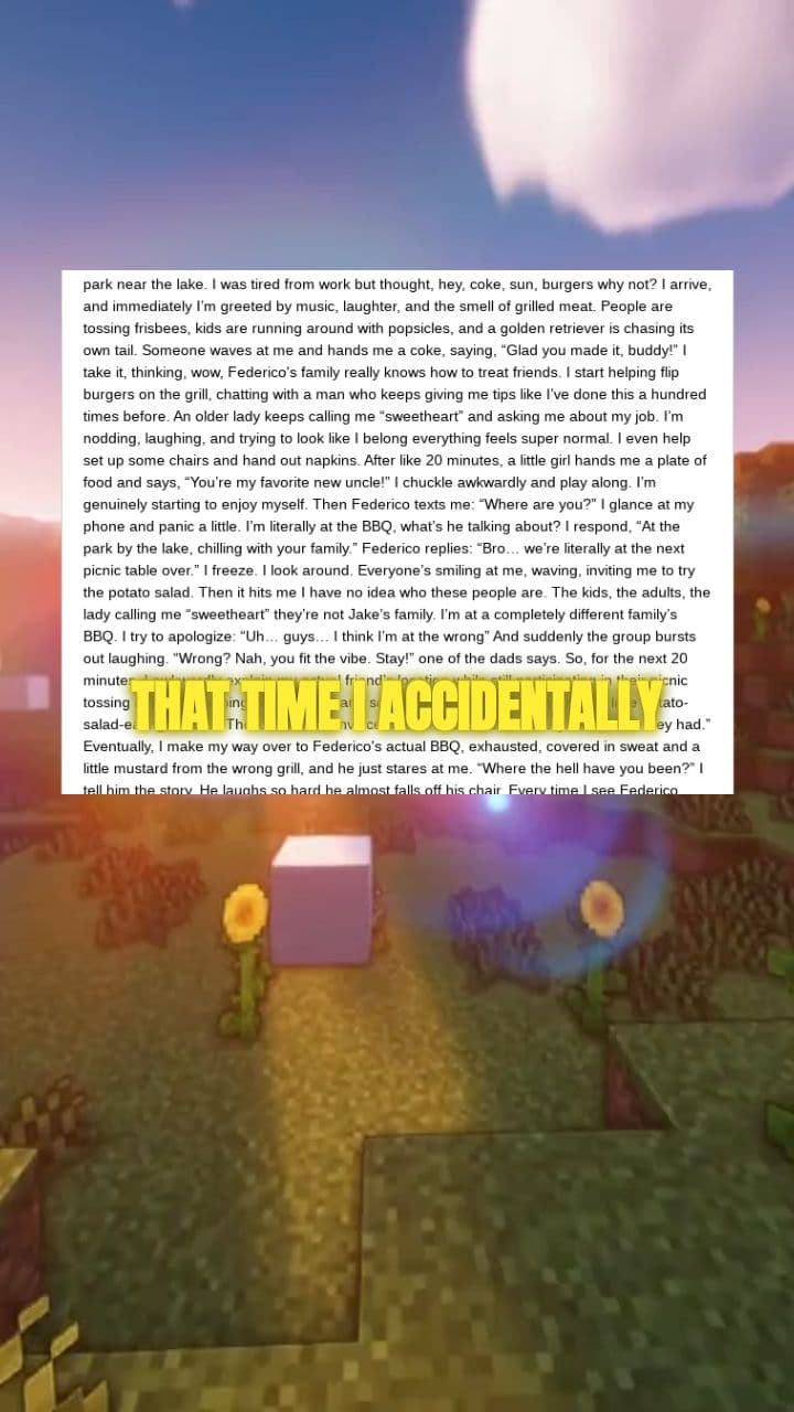 The Accidental BBQ Guest