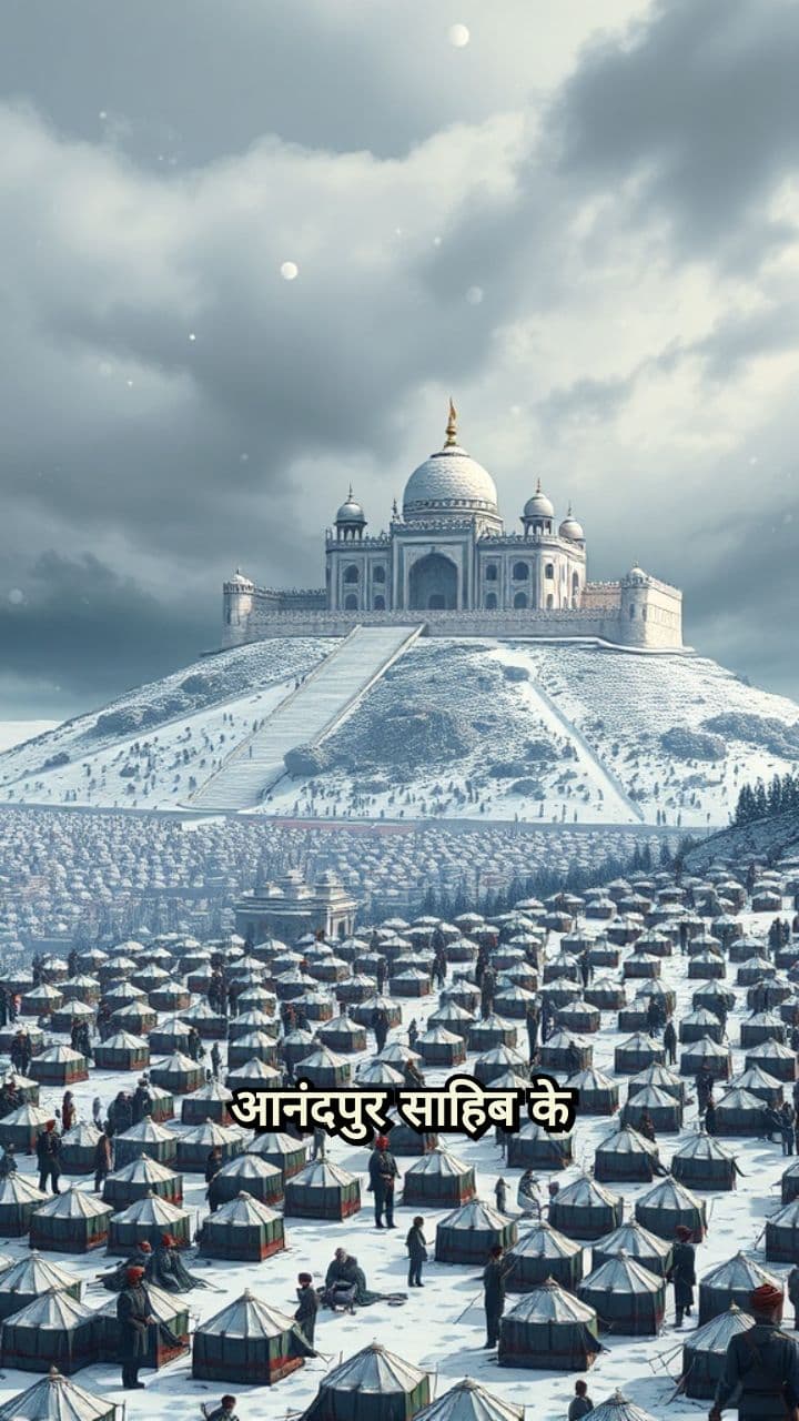 आनंदपुर साहिब किला छोड़ने का फैसला