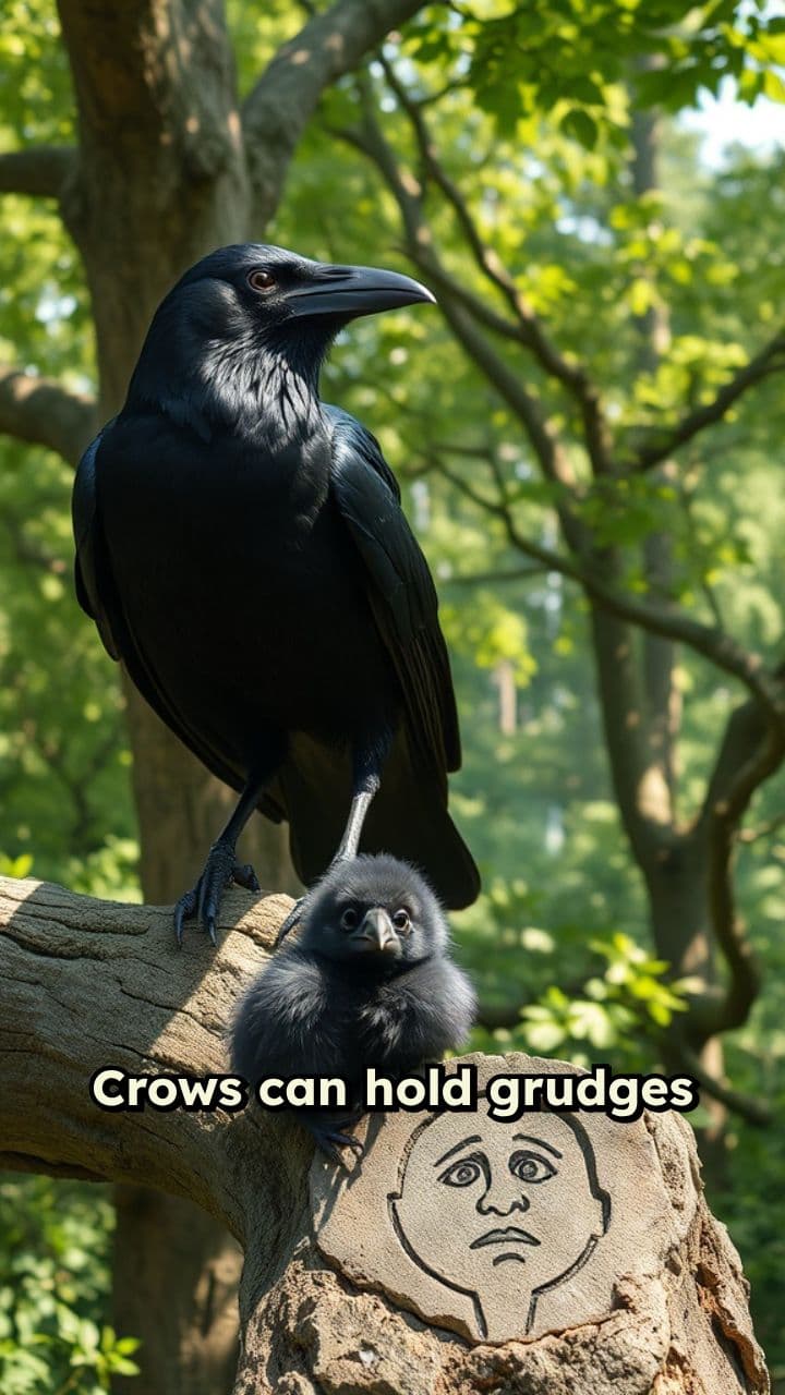 Crows Hold Grudges for Generations