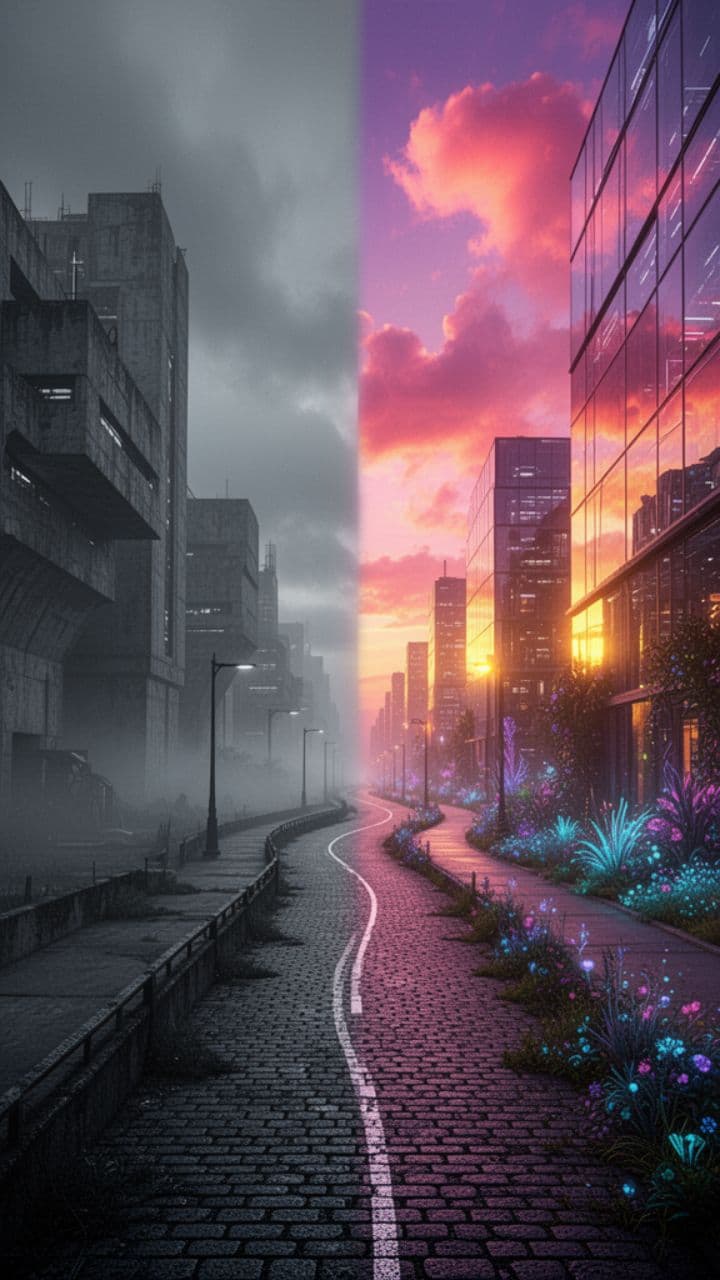 Свет и бетонный взгляд