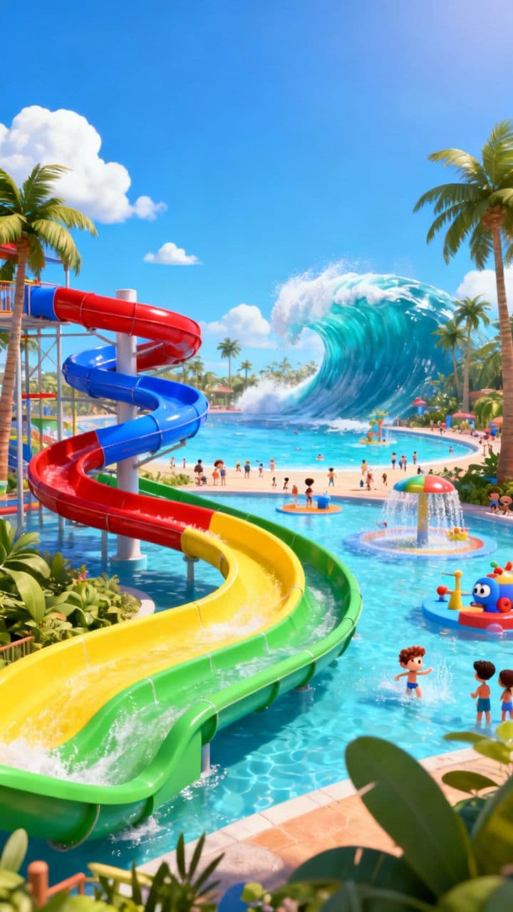 Waterpark Fun and Laughter