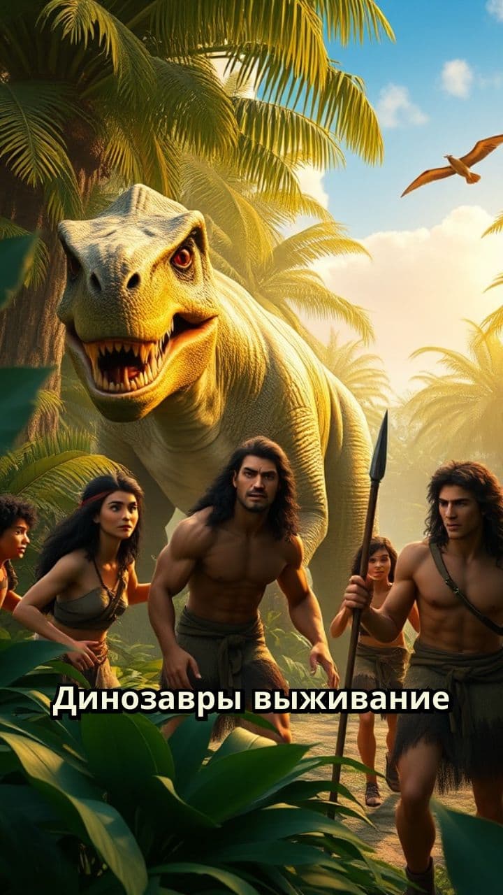 Динозавры и первобытные люди