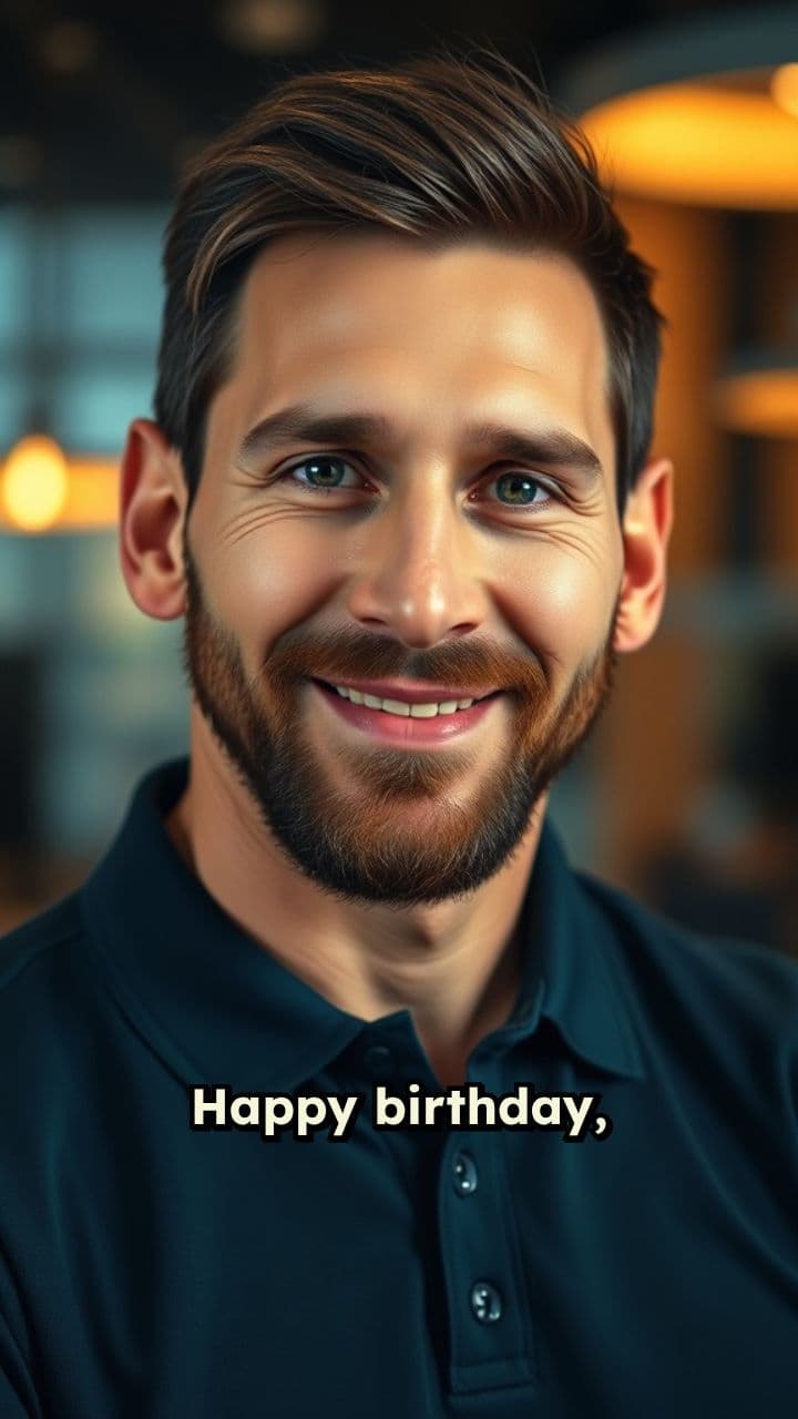 Messi Wishes Owen Happy Birthday