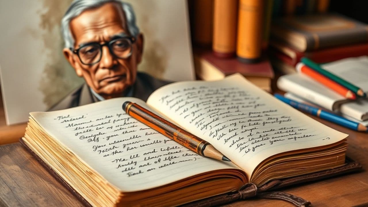 ലേഖകന്റെ ഡയറി: ഒരു നിബന്ധാത്മക കൃതി