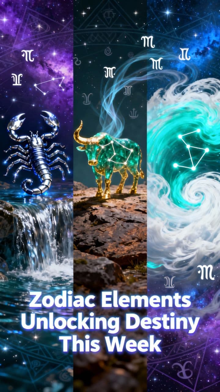 Zodiac Elements Unlocking Destiny This Week