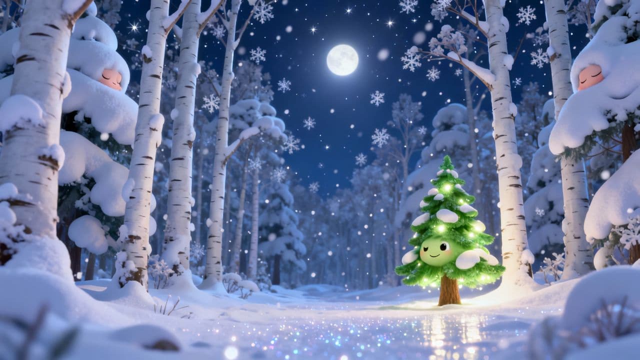 Little Spruce in Winter's Embrace