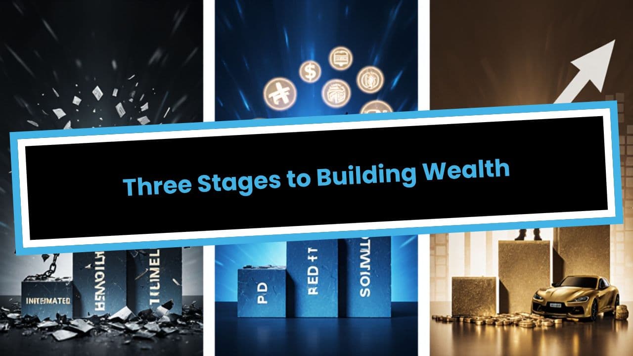 Three Stages to Building Wealth