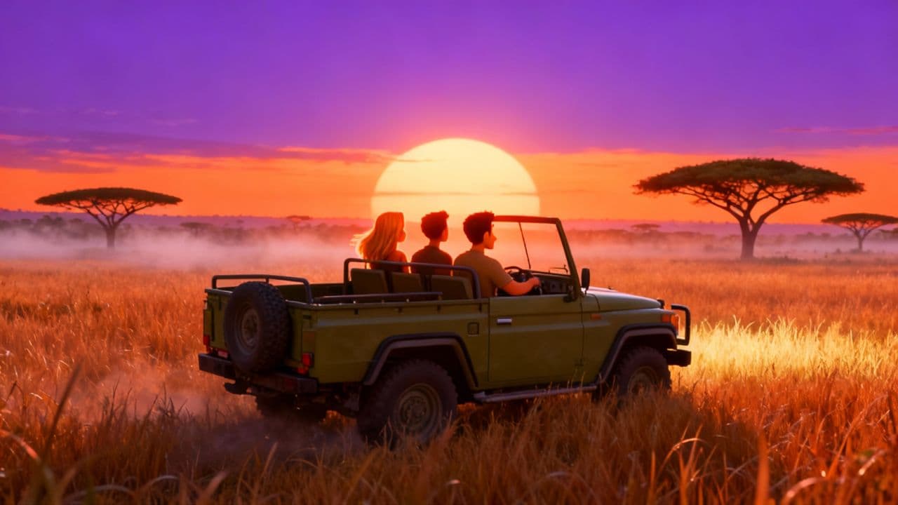 #7381-African Romance: Savannah to Sea