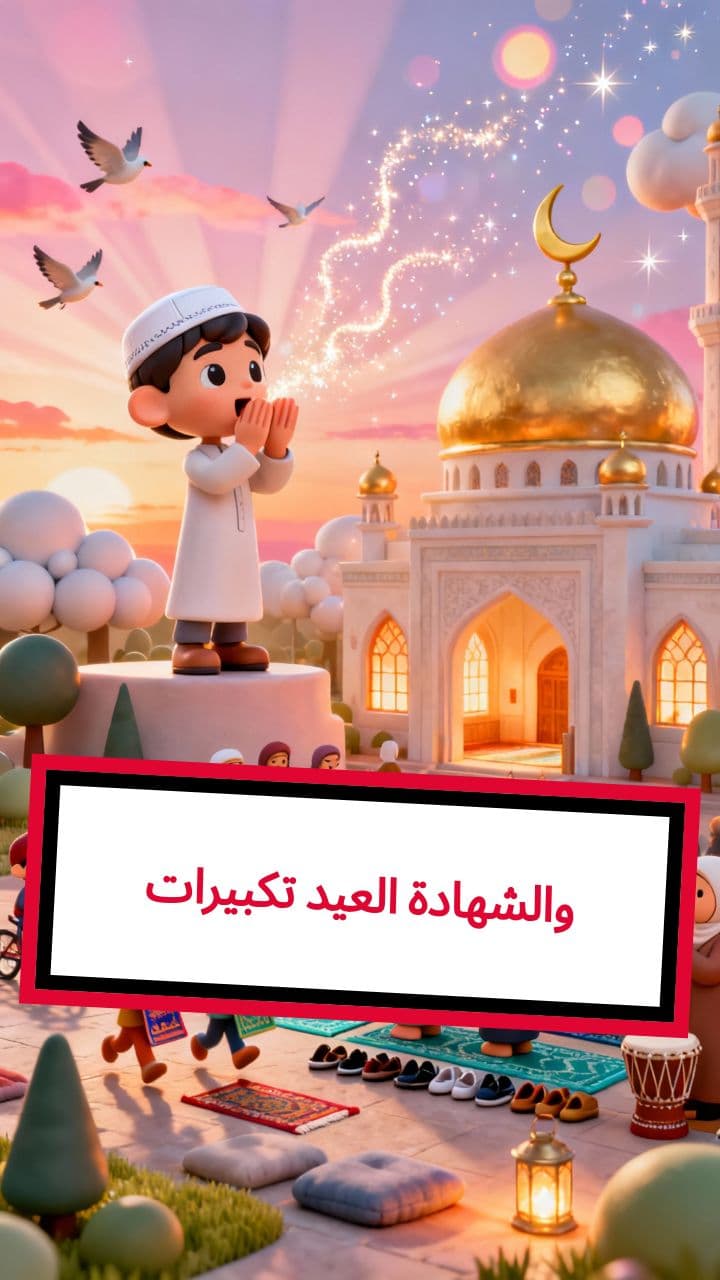 تكبيرات العيد والشهادة