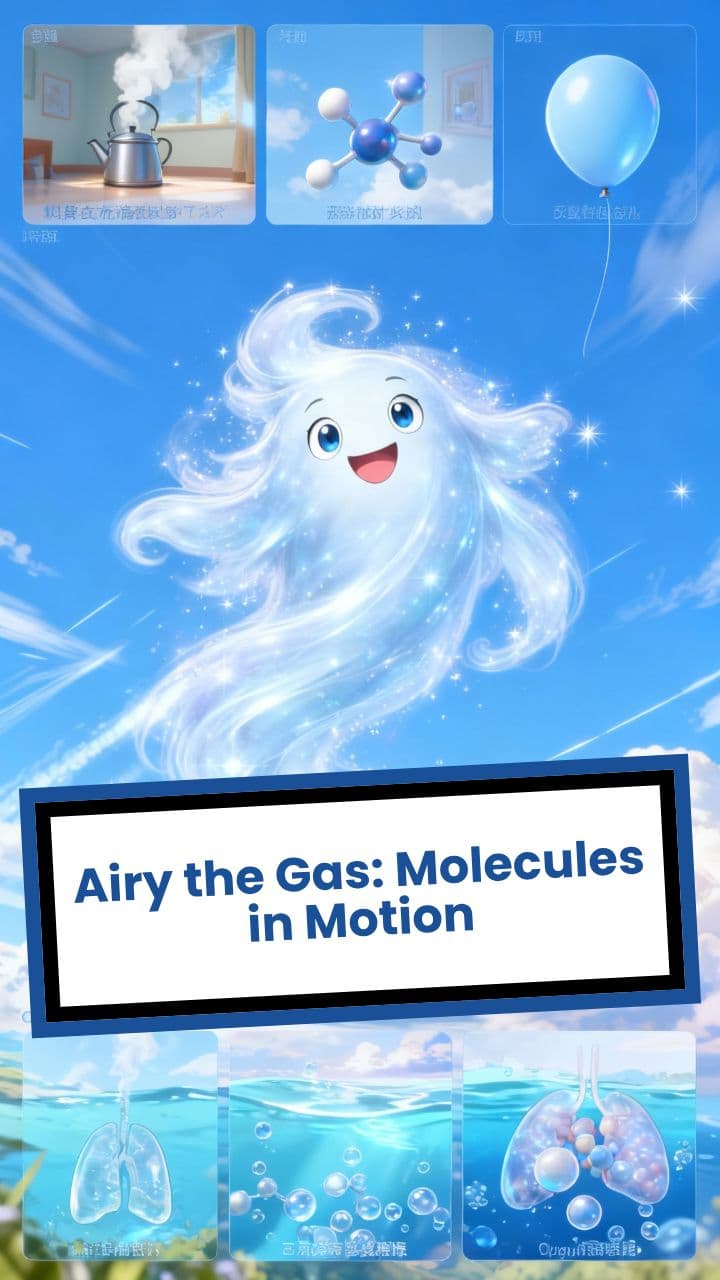 Airy the Gas: Molecules in Motion