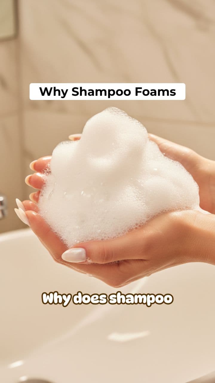 The Science of Shampoo Foam