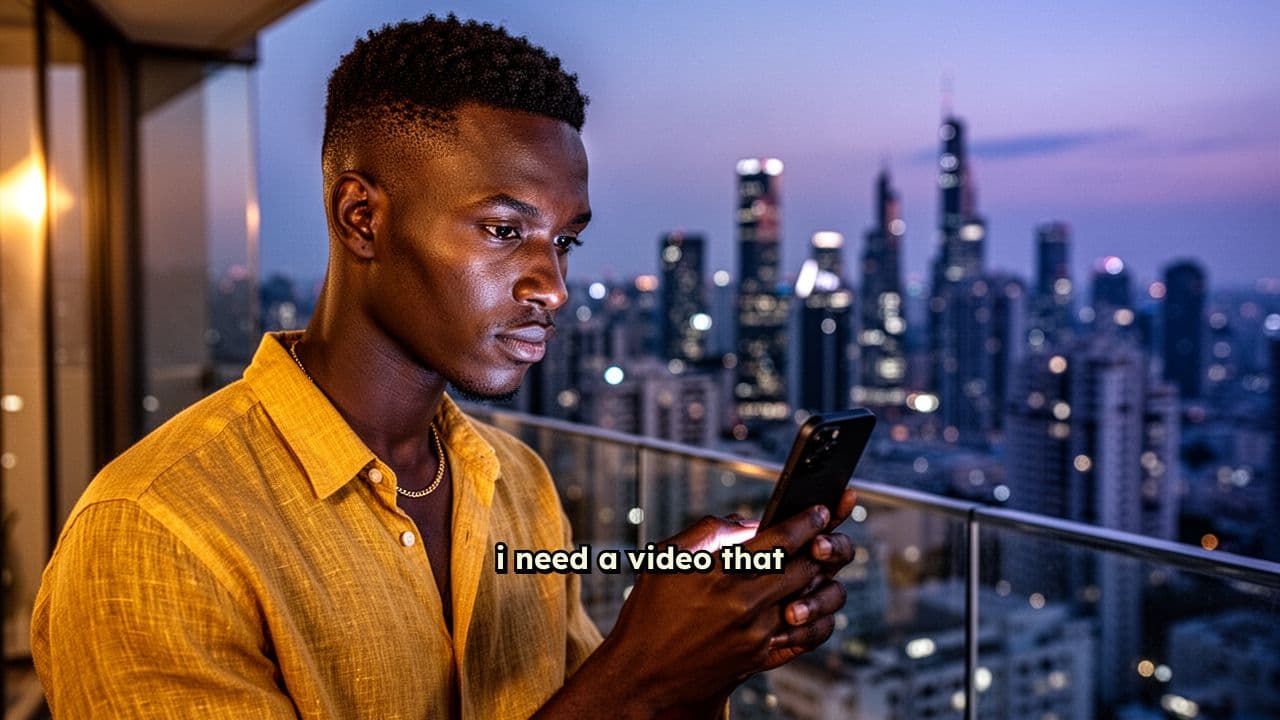 Chimabaranaar Holding a Phone Video