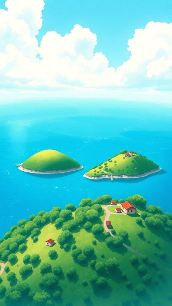 Острова в океане