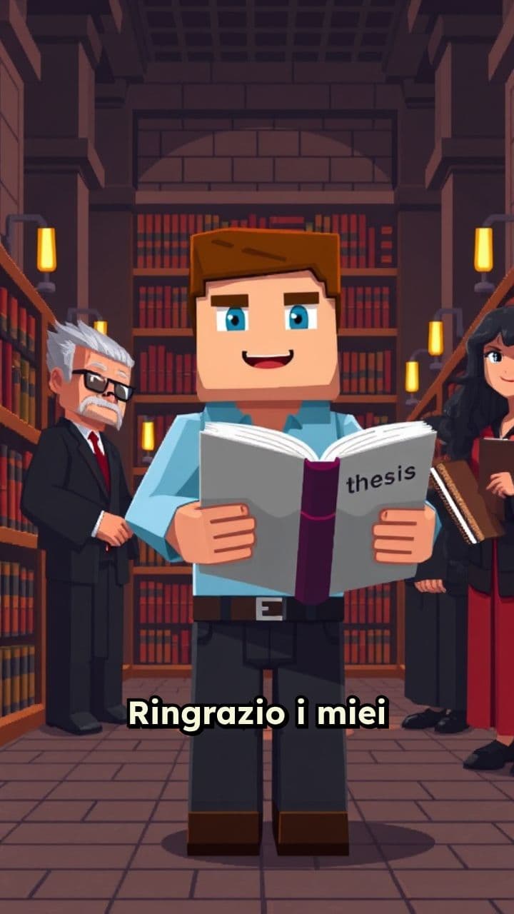 Ringraziamenti per un percorso significativo