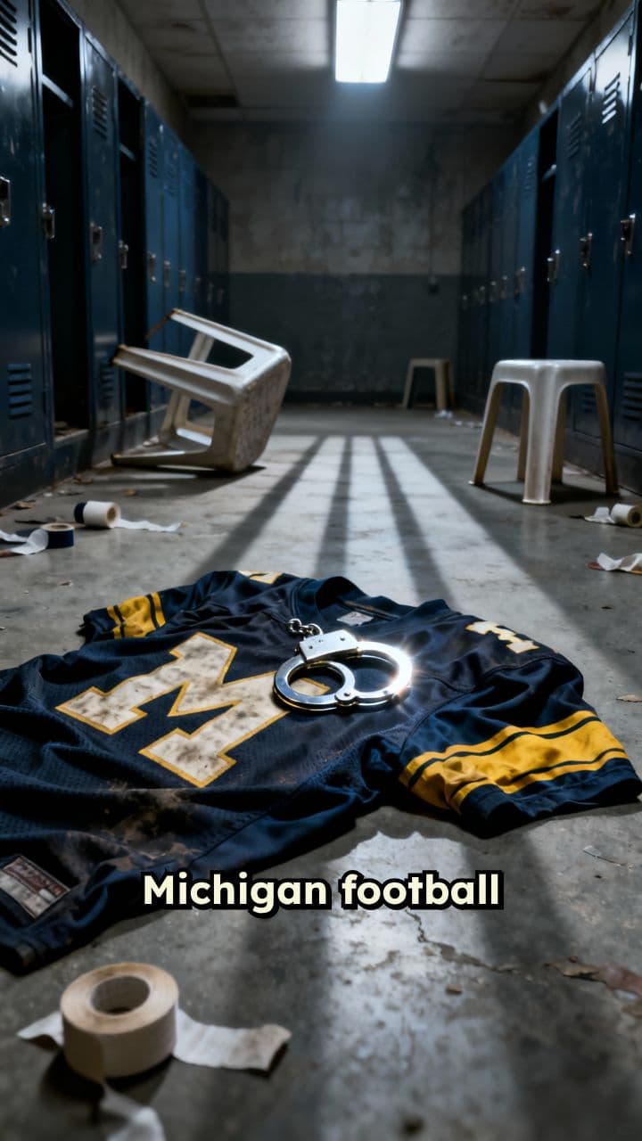 Michigan Football Coach Arrested in Scandal