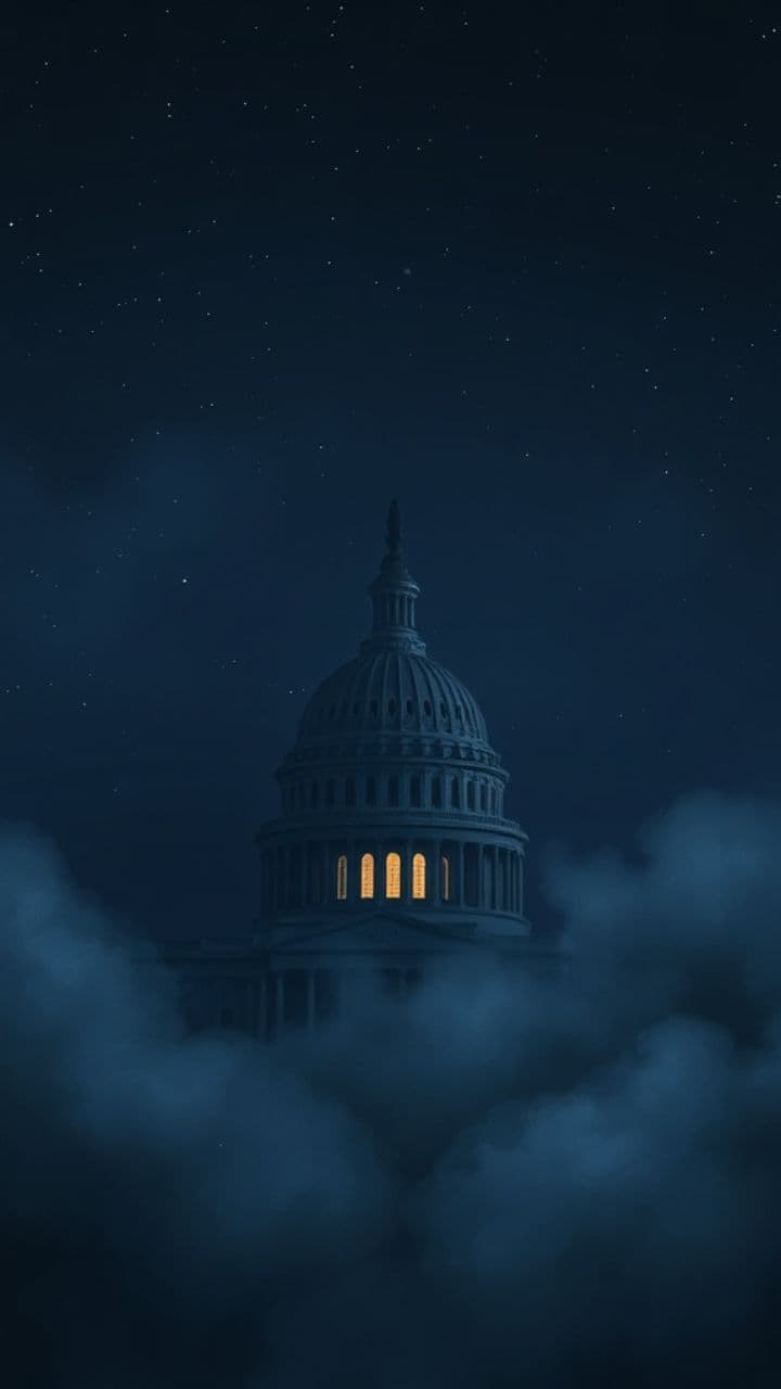 Political Corruption News Background