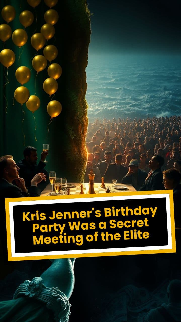 Kris Jenner's Birthday Party Was a Secret Meeting of the Elite