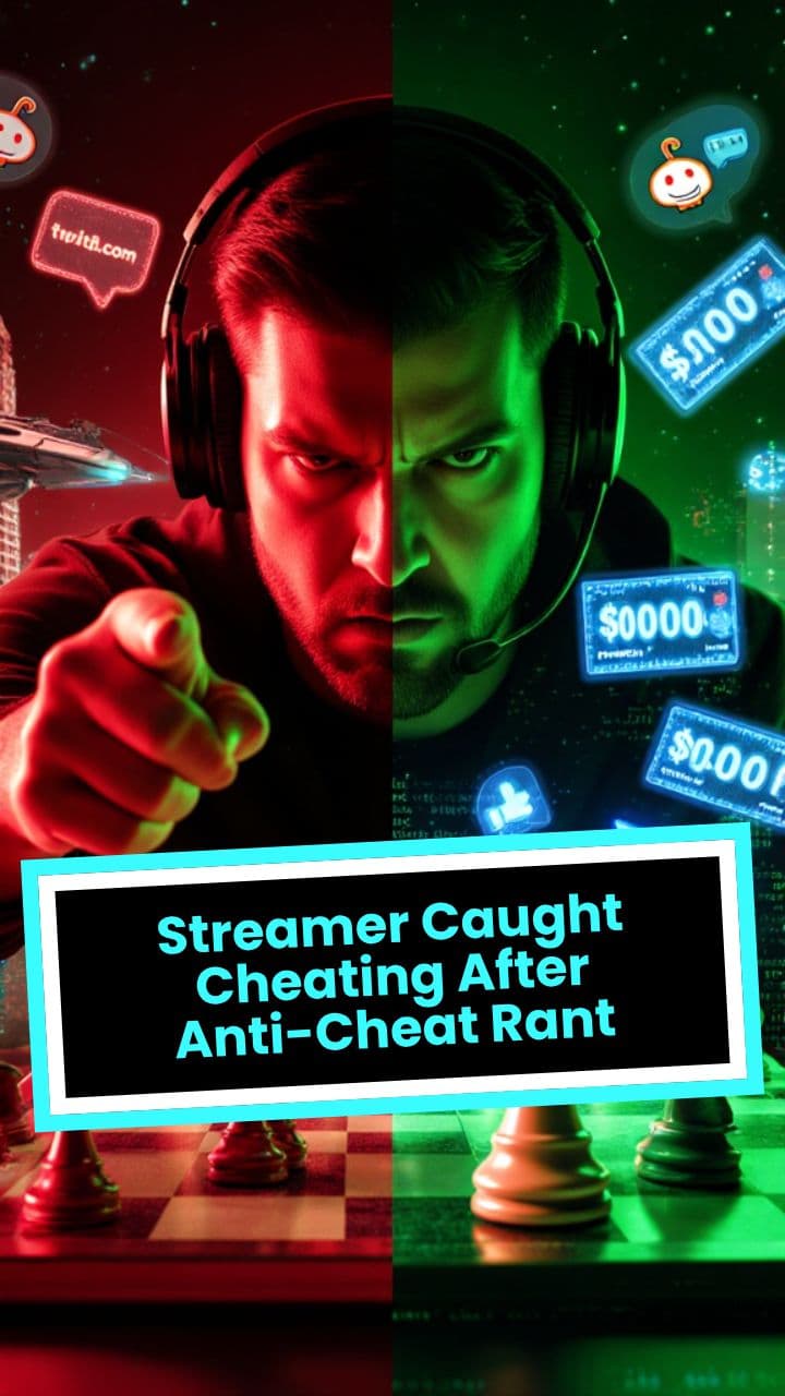 Streamer Caught Cheating After Anti-Cheat Rant