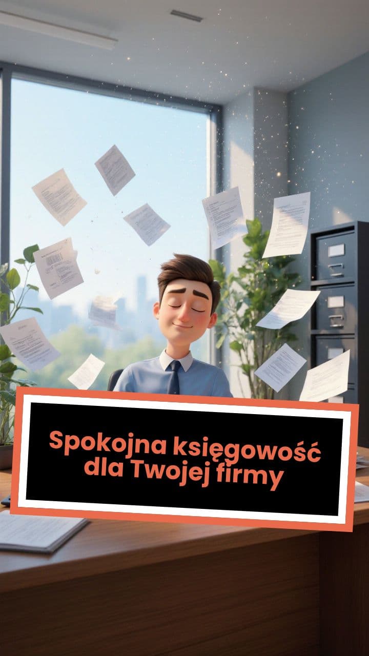 Spokojna księgowość dla Twojej firmy