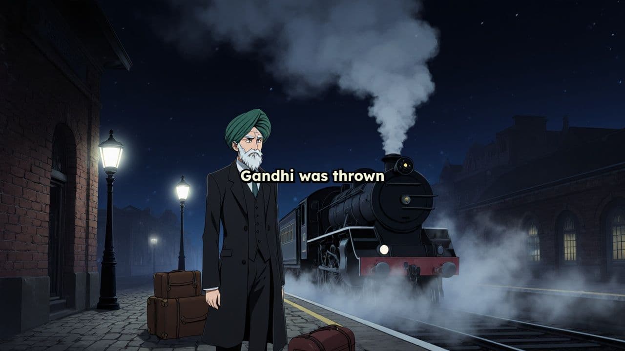 The Night Gandhi Chose Nonviolence