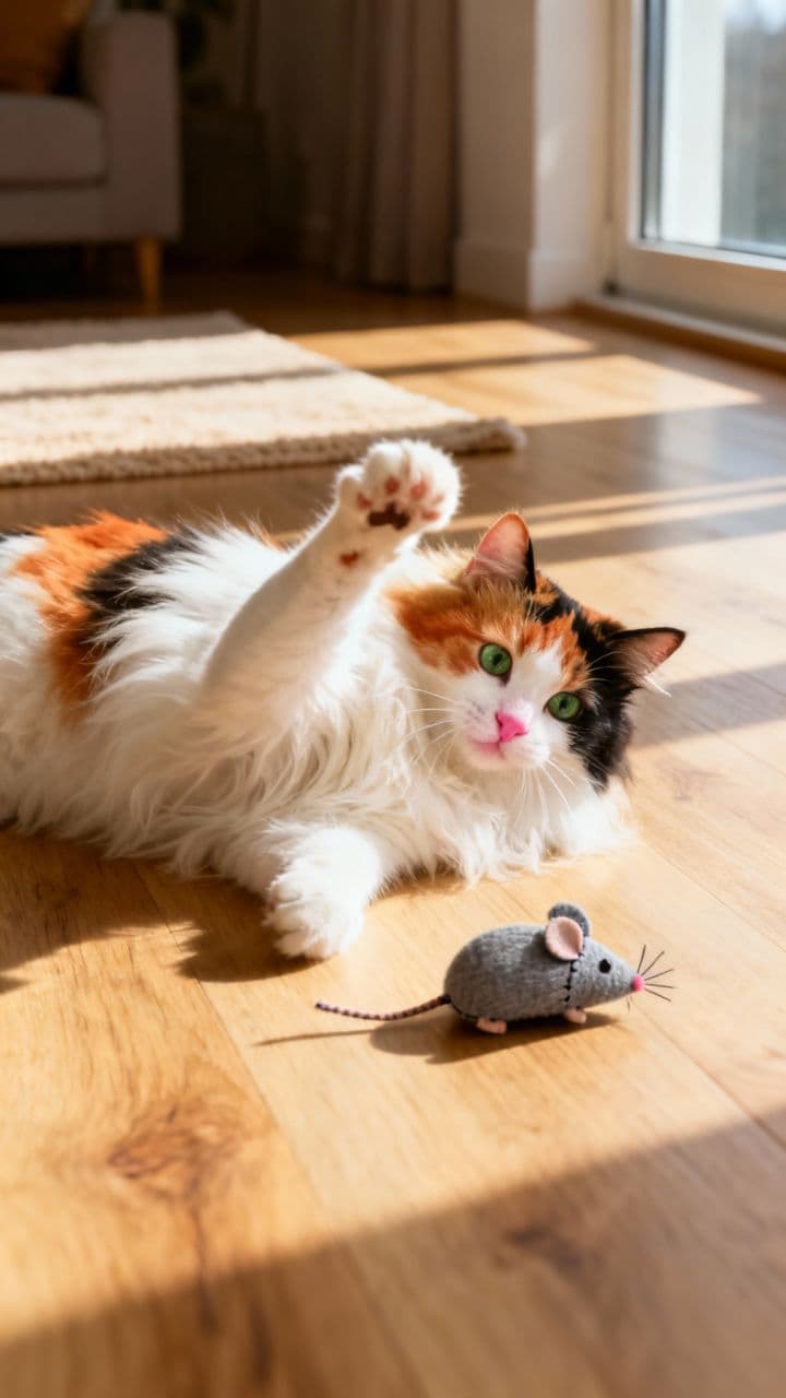 Cat vs. Mouse: A Surprising Encounter