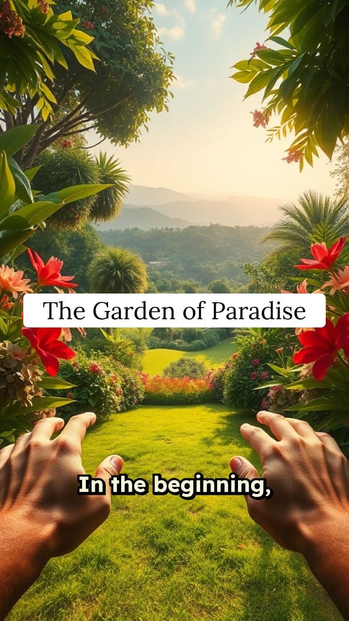 Prophet Adam in Paradise