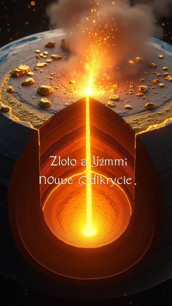 Złoto z jądra Ziemi: nowe odkrycie