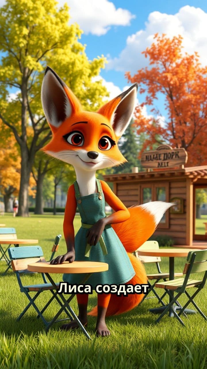 Кафе добрых дел в парке