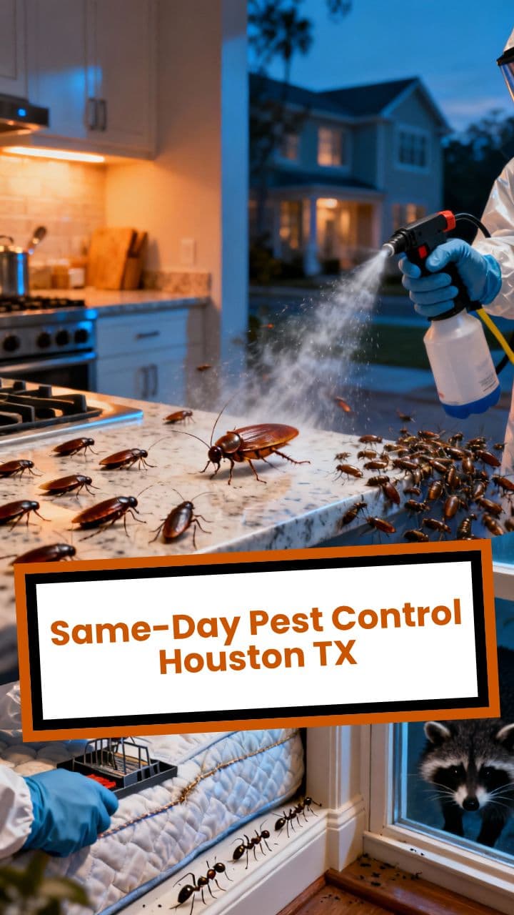 Same-Day Pest Control Houston TX
