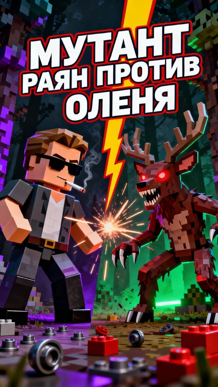 Мутант Раян против оленя